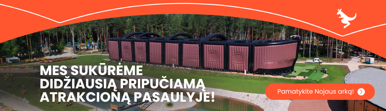 Didžiausias pripučiamas atrakcionas pasaulyje